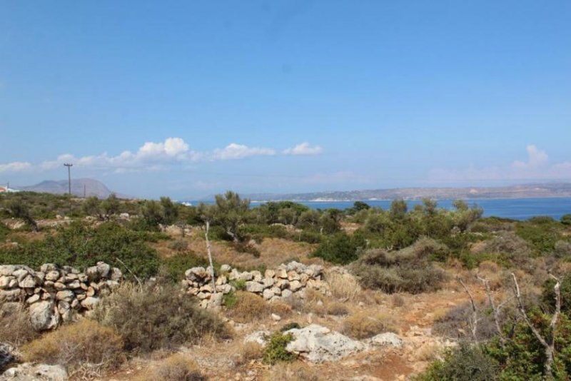 Kokkino Chorio Grundstück mit offenem Meerblick Grundstück kaufen